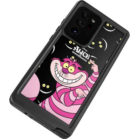 Disney Alice in Wonderland Cheshire Cat Galaxy Note20 Ultra 5G Waterproof Case